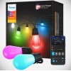 Warm White Wi-Fi & Bluetooth Smart Outdoor String Lights with RGBIC Technology [Energy Class F]